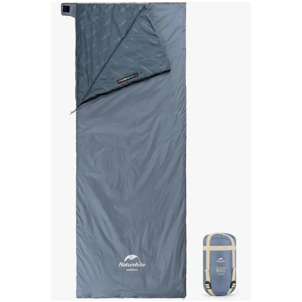 Naturehike Ultralight Sleeping Bag w/ Compression Sack Blue LW180 XL NEW